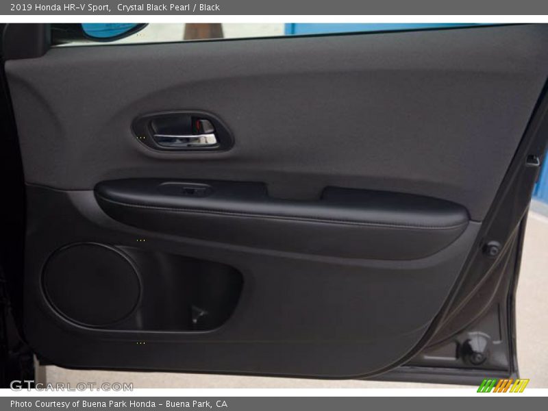 Crystal Black Pearl / Black 2019 Honda HR-V Sport
