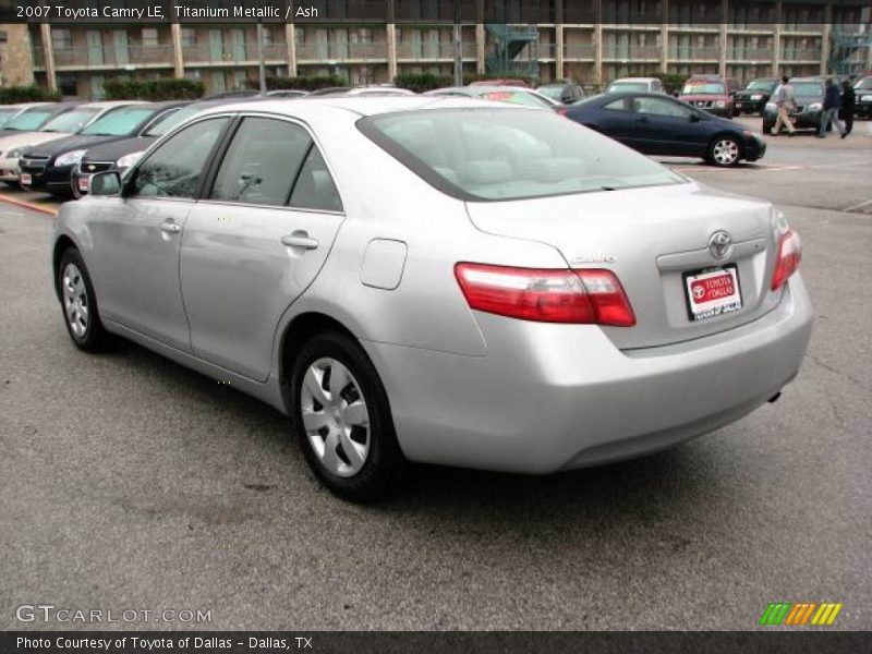 Titanium Metallic / Ash 2007 Toyota Camry LE