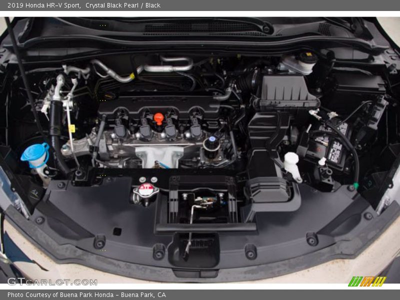 Crystal Black Pearl / Black 2019 Honda HR-V Sport