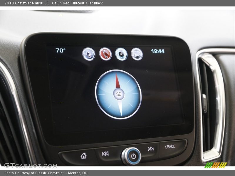 Cajun Red Tintcoat / Jet Black 2018 Chevrolet Malibu LT