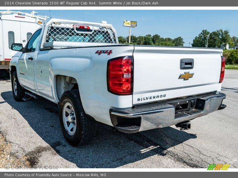 Summit White / Jet Black/Dark Ash 2014 Chevrolet Silverado 1500 WT Regular Cab 4x4