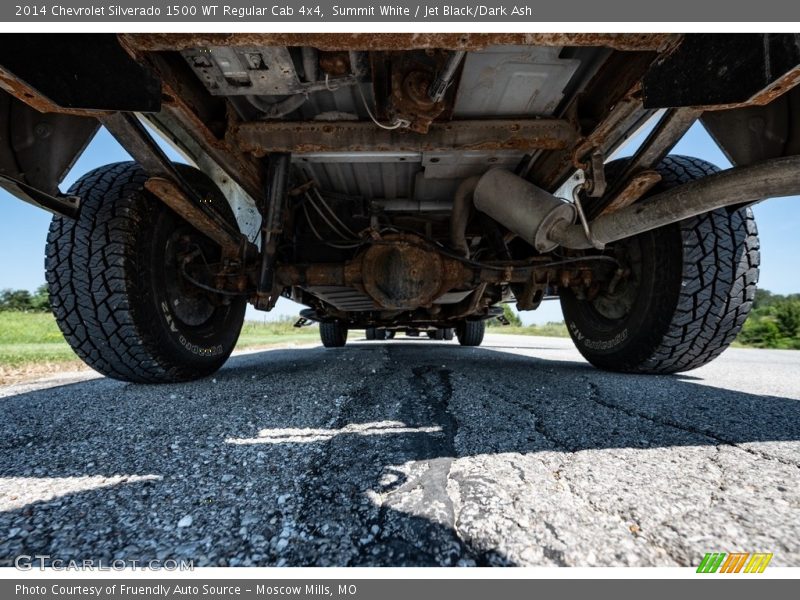 Summit White / Jet Black/Dark Ash 2014 Chevrolet Silverado 1500 WT Regular Cab 4x4