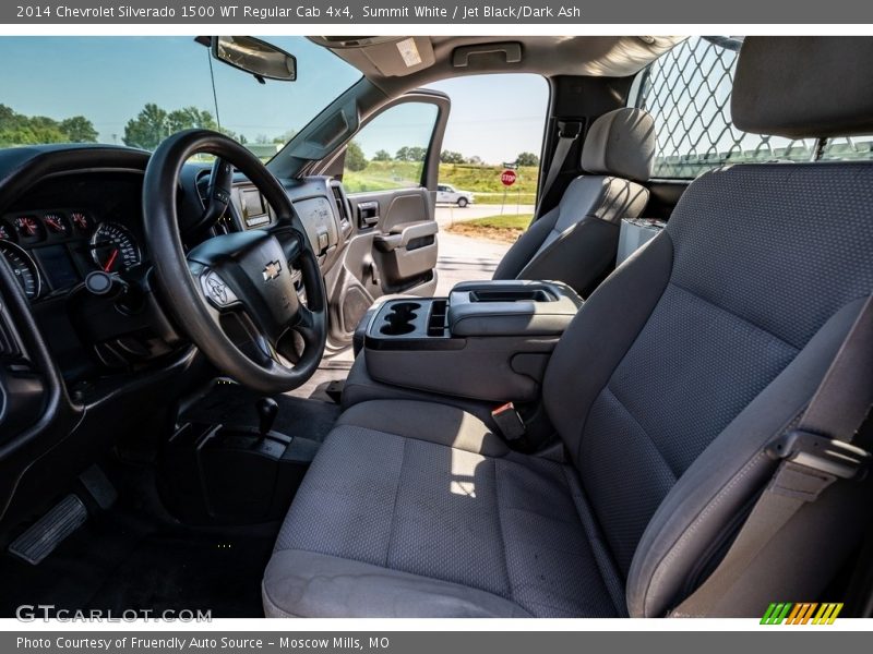 Summit White / Jet Black/Dark Ash 2014 Chevrolet Silverado 1500 WT Regular Cab 4x4