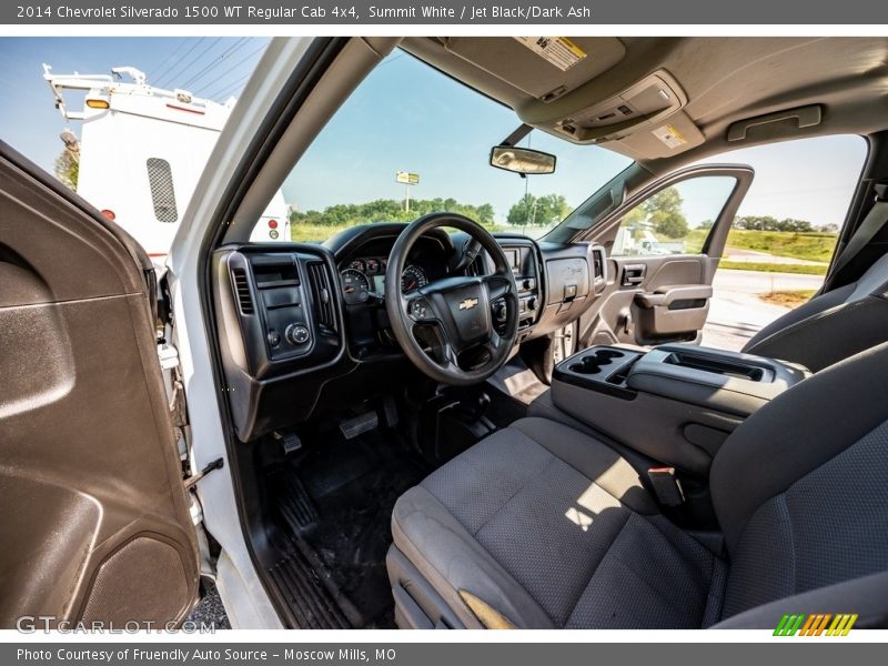 Summit White / Jet Black/Dark Ash 2014 Chevrolet Silverado 1500 WT Regular Cab 4x4