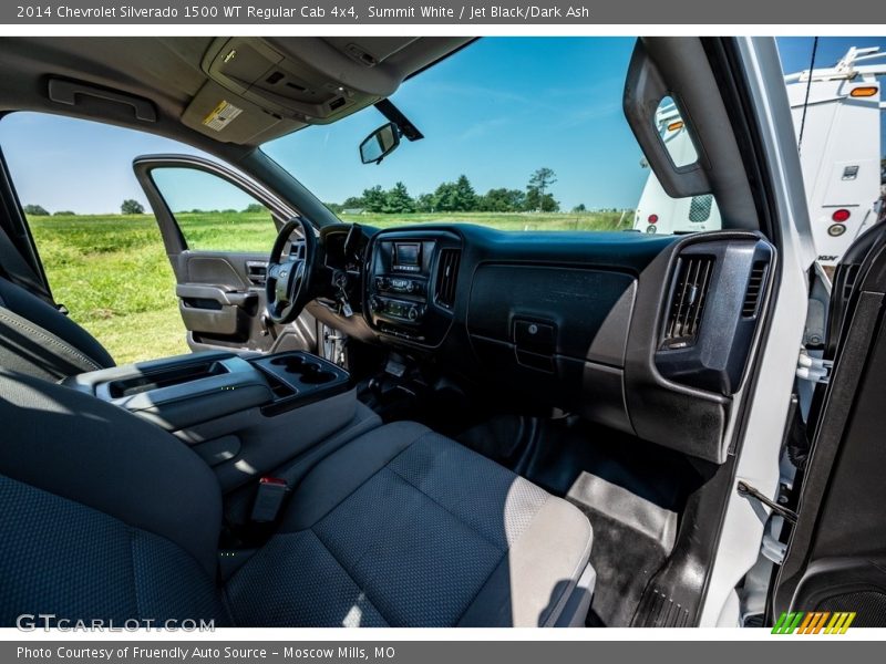 Summit White / Jet Black/Dark Ash 2014 Chevrolet Silverado 1500 WT Regular Cab 4x4
