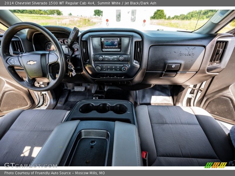 Summit White / Jet Black/Dark Ash 2014 Chevrolet Silverado 1500 WT Regular Cab 4x4