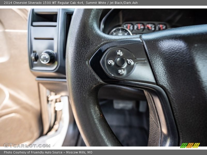 Summit White / Jet Black/Dark Ash 2014 Chevrolet Silverado 1500 WT Regular Cab 4x4