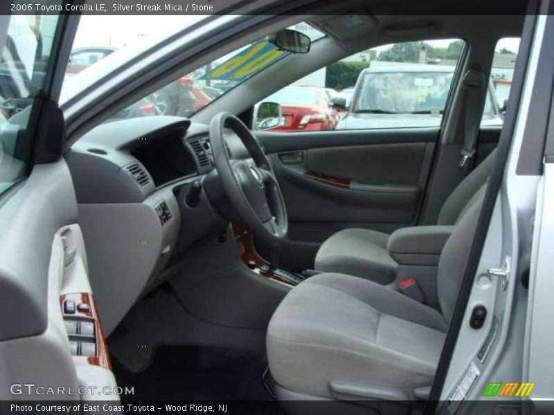 Silver Streak Mica / Stone 2006 Toyota Corolla LE