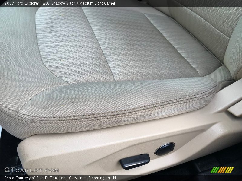 Shadow Black / Medium Light Camel 2017 Ford Explorer FWD
