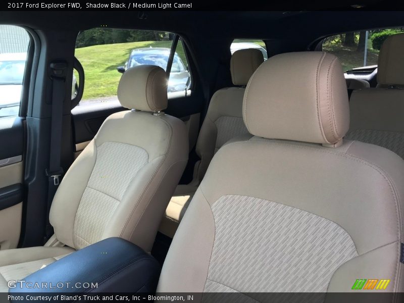 Shadow Black / Medium Light Camel 2017 Ford Explorer FWD