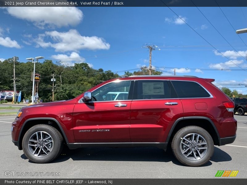  2021 Grand Cherokee Limited 4x4 Velvet Red Pearl