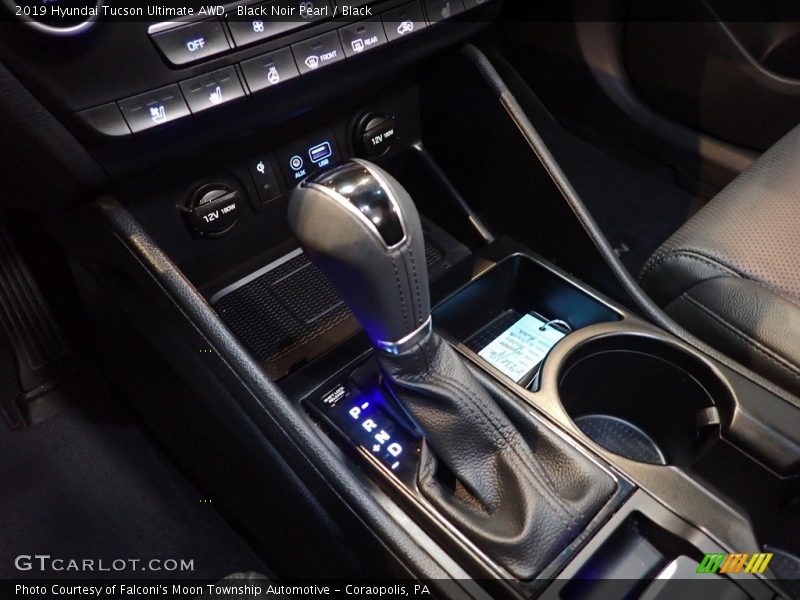 Black Noir Pearl / Black 2019 Hyundai Tucson Ultimate AWD