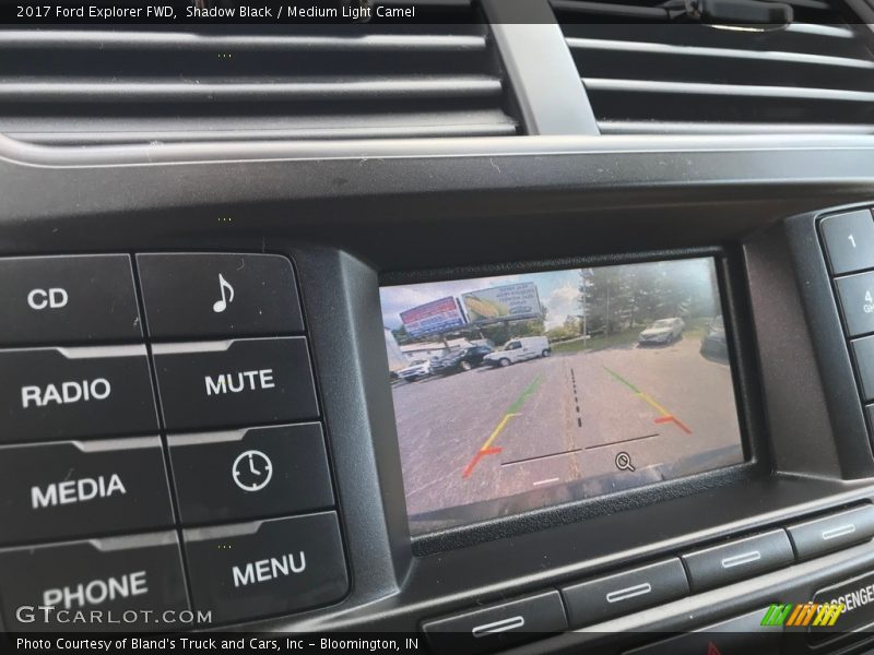 Shadow Black / Medium Light Camel 2017 Ford Explorer FWD