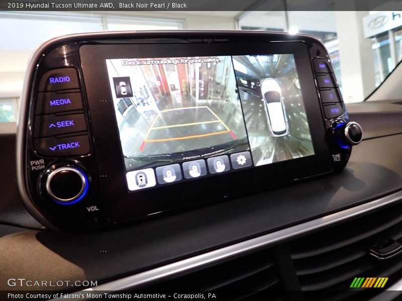 Black Noir Pearl / Black 2019 Hyundai Tucson Ultimate AWD