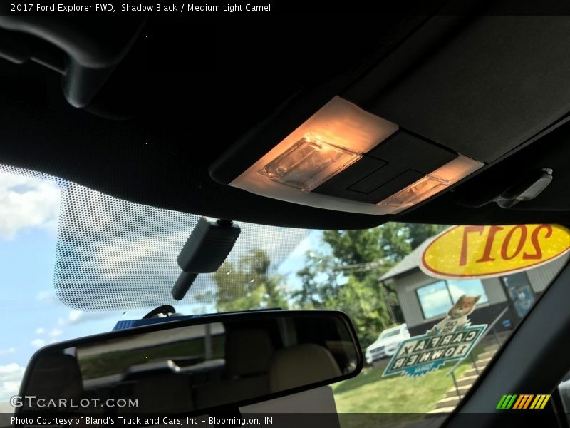 Shadow Black / Medium Light Camel 2017 Ford Explorer FWD