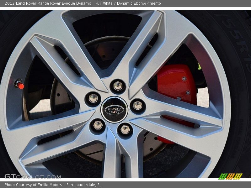  2013 Range Rover Evoque Dynamic Wheel