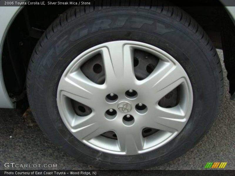 Silver Streak Mica / Stone 2006 Toyota Corolla LE