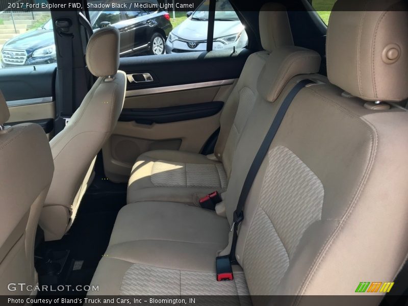 Shadow Black / Medium Light Camel 2017 Ford Explorer FWD