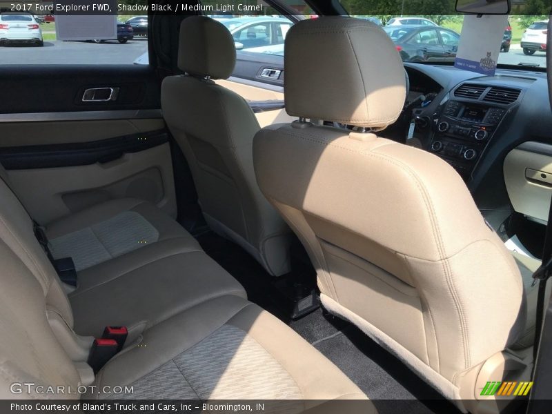 Shadow Black / Medium Light Camel 2017 Ford Explorer FWD