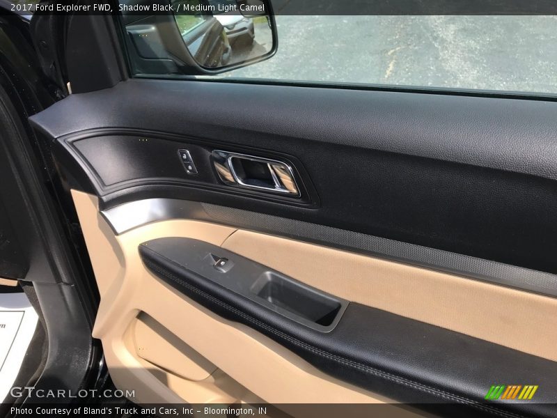 Shadow Black / Medium Light Camel 2017 Ford Explorer FWD