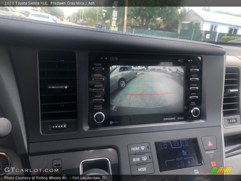 Predawn Gray Mica / Ash 2020 Toyota Sienna XLE