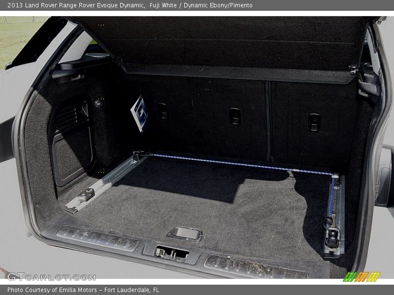  2013 Range Rover Evoque Dynamic Trunk