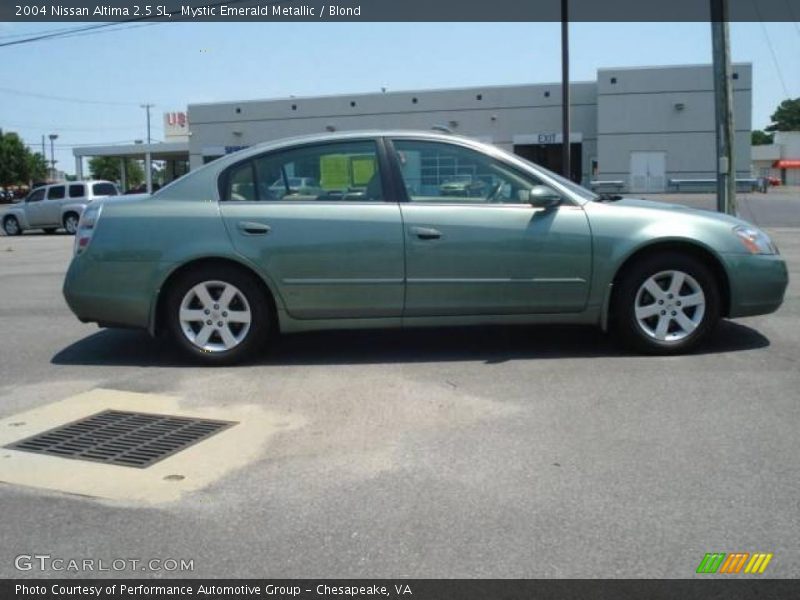 Mystic Emerald Metallic / Blond 2004 Nissan Altima 2.5 SL