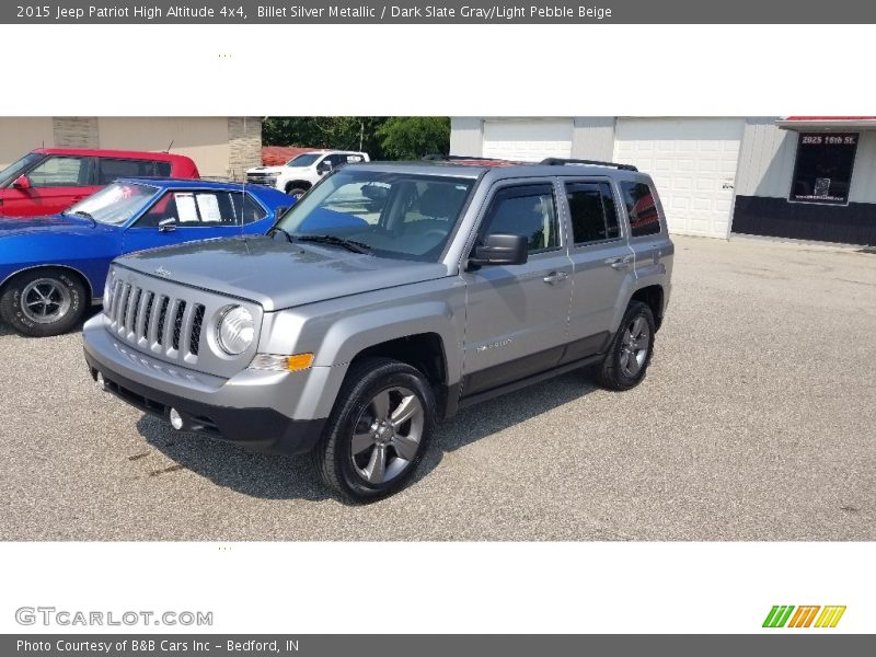 Billet Silver Metallic / Dark Slate Gray/Light Pebble Beige 2015 Jeep Patriot High Altitude 4x4