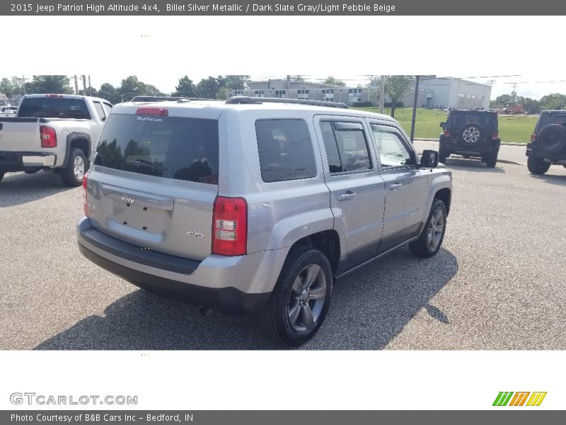 Billet Silver Metallic / Dark Slate Gray/Light Pebble Beige 2015 Jeep Patriot High Altitude 4x4