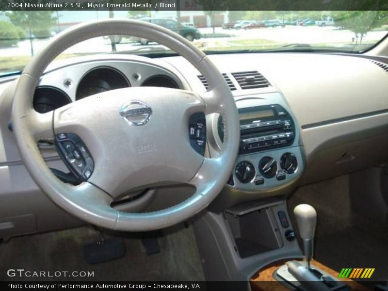Mystic Emerald Metallic / Blond 2004 Nissan Altima 2.5 SL
