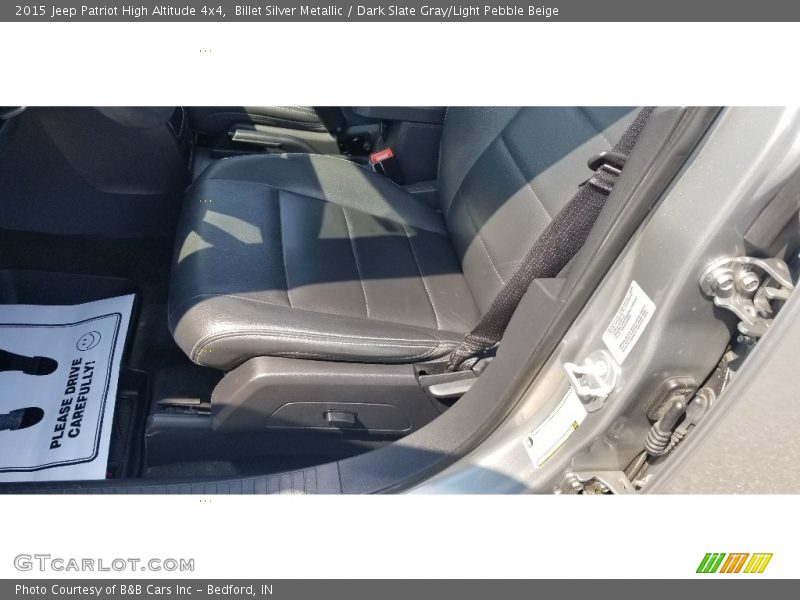 Billet Silver Metallic / Dark Slate Gray/Light Pebble Beige 2015 Jeep Patriot High Altitude 4x4