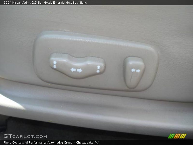 Mystic Emerald Metallic / Blond 2004 Nissan Altima 2.5 SL