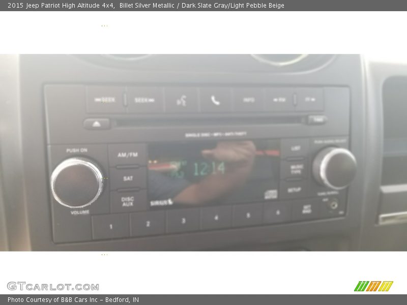 Billet Silver Metallic / Dark Slate Gray/Light Pebble Beige 2015 Jeep Patriot High Altitude 4x4