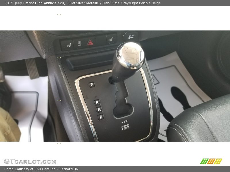 Billet Silver Metallic / Dark Slate Gray/Light Pebble Beige 2015 Jeep Patriot High Altitude 4x4