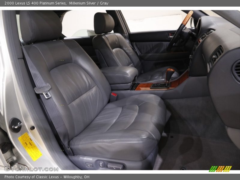 Front Seat of 2000 LS 400 Platinum Series