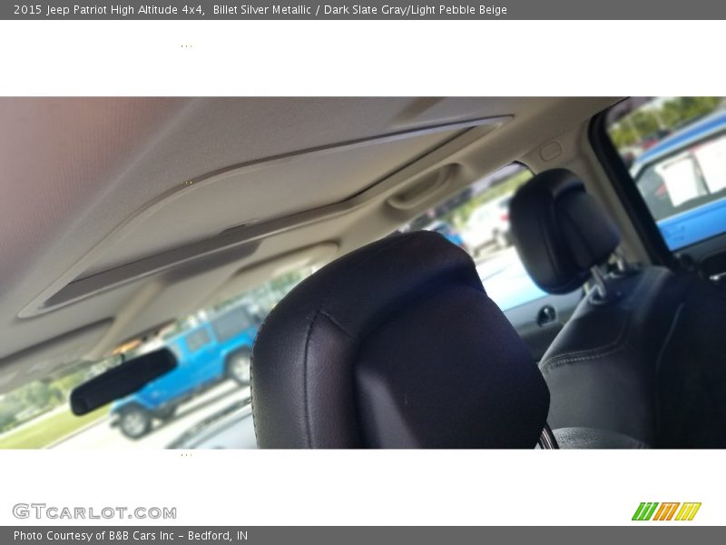 Billet Silver Metallic / Dark Slate Gray/Light Pebble Beige 2015 Jeep Patriot High Altitude 4x4