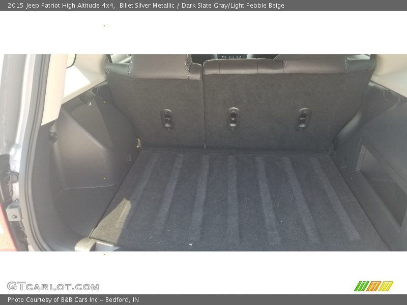 Billet Silver Metallic / Dark Slate Gray/Light Pebble Beige 2015 Jeep Patriot High Altitude 4x4