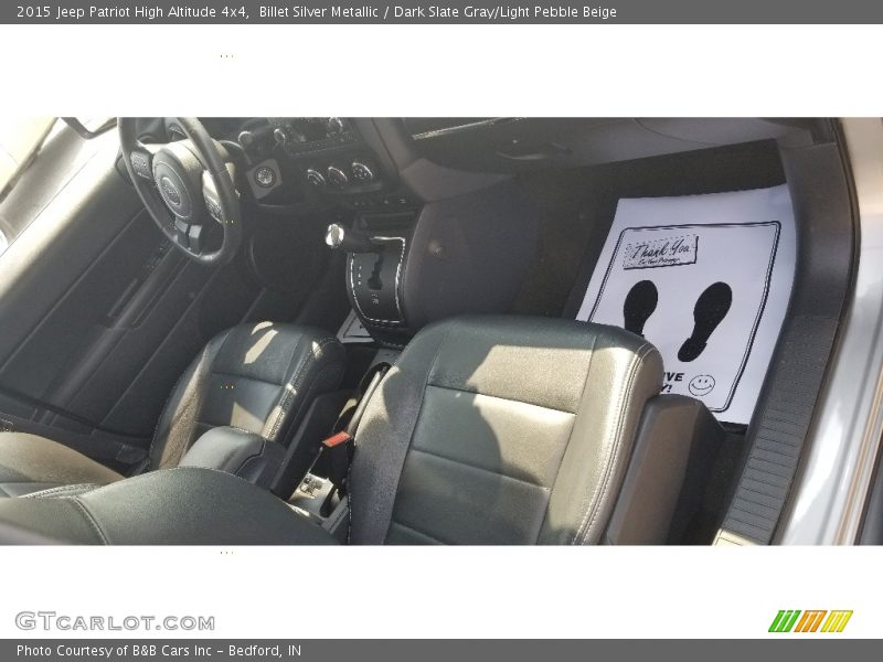 Billet Silver Metallic / Dark Slate Gray/Light Pebble Beige 2015 Jeep Patriot High Altitude 4x4