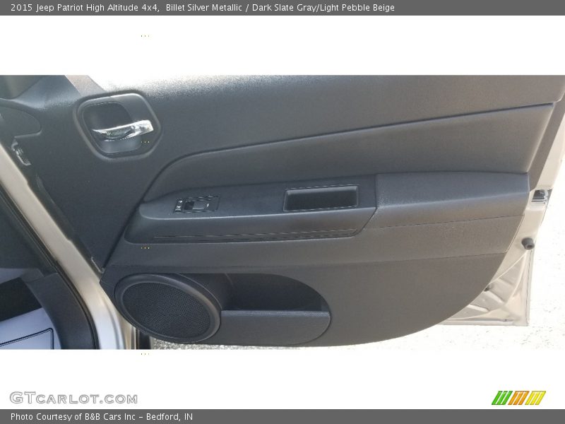Billet Silver Metallic / Dark Slate Gray/Light Pebble Beige 2015 Jeep Patriot High Altitude 4x4