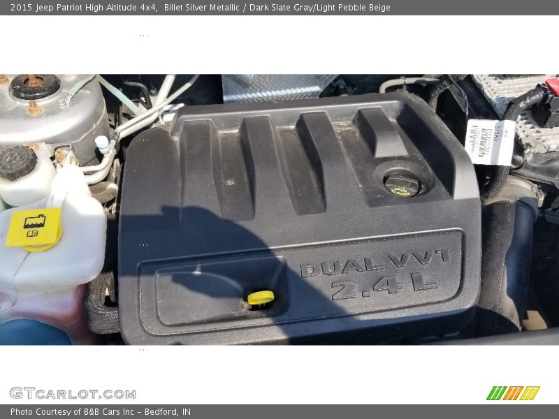 Billet Silver Metallic / Dark Slate Gray/Light Pebble Beige 2015 Jeep Patriot High Altitude 4x4
