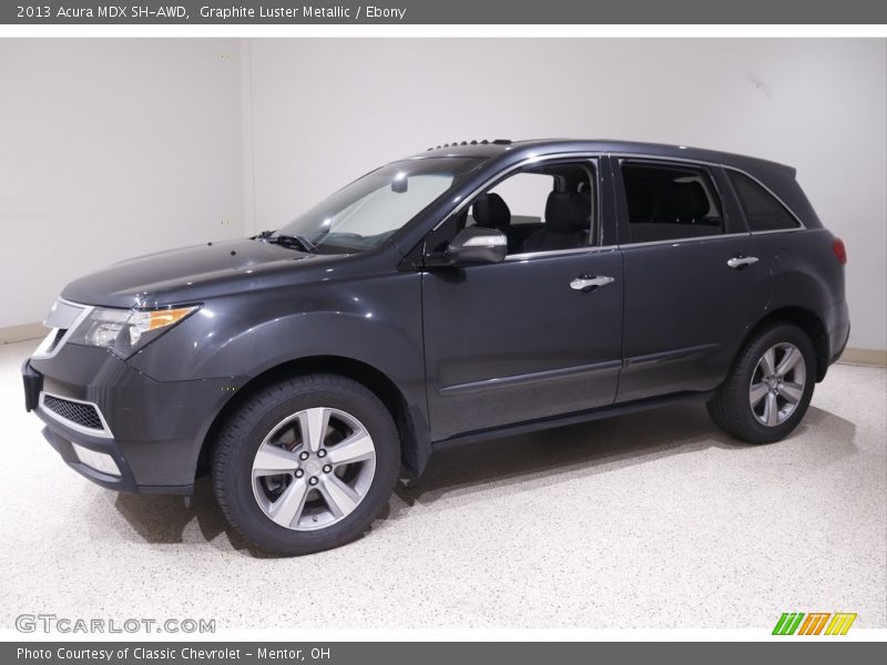 Graphite Luster Metallic / Ebony 2013 Acura MDX SH-AWD