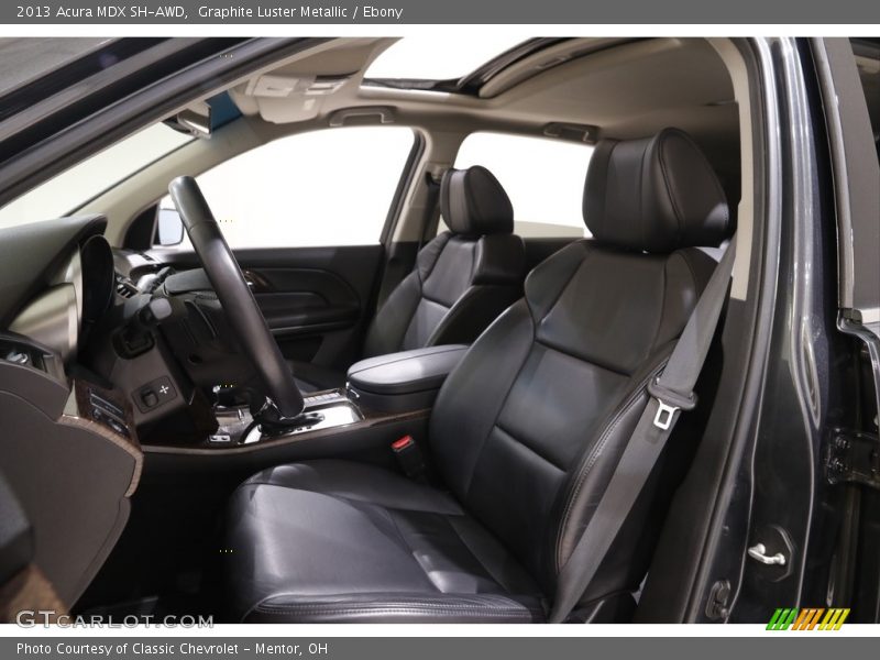 Graphite Luster Metallic / Ebony 2013 Acura MDX SH-AWD