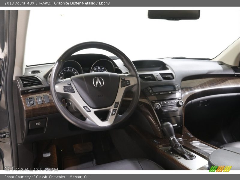 Graphite Luster Metallic / Ebony 2013 Acura MDX SH-AWD