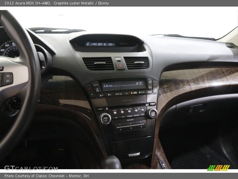 Graphite Luster Metallic / Ebony 2013 Acura MDX SH-AWD