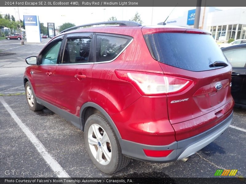 Ruby Red / Medium Light Stone 2014 Ford Escape SE 2.0L EcoBoost 4WD