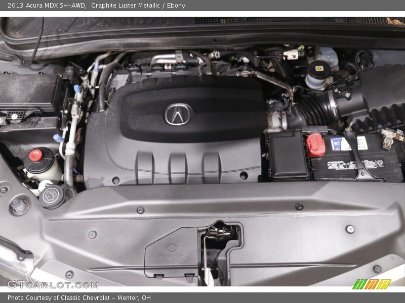 Graphite Luster Metallic / Ebony 2013 Acura MDX SH-AWD