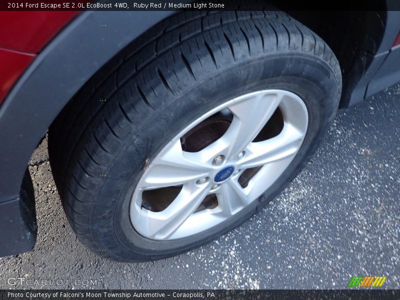 Ruby Red / Medium Light Stone 2014 Ford Escape SE 2.0L EcoBoost 4WD