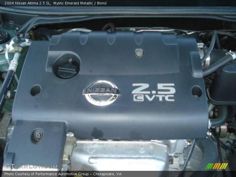 Mystic Emerald Metallic / Blond 2004 Nissan Altima 2.5 SL