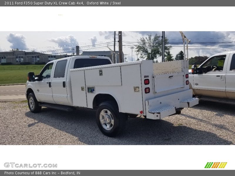 Oxford White / Steel 2011 Ford F350 Super Duty XL Crew Cab 4x4