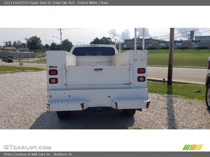 Oxford White / Steel 2011 Ford F350 Super Duty XL Crew Cab 4x4